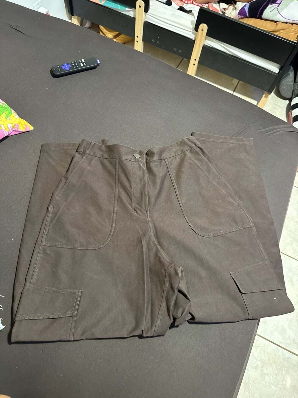 Lululemon Espresso Light Utilitech Cargo Pocket High-Rise Pant Size 28